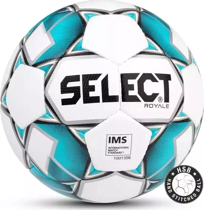 Мяч футбольный Select Royale IMS бел/син, 5