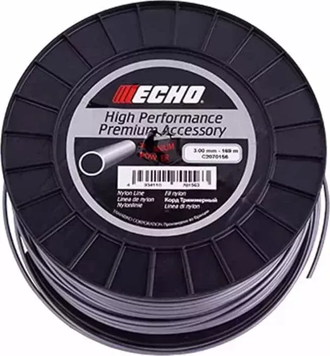 Леска триммерная ECHO Titanium Power Line 3,0ммх169м круглый (C2070156)