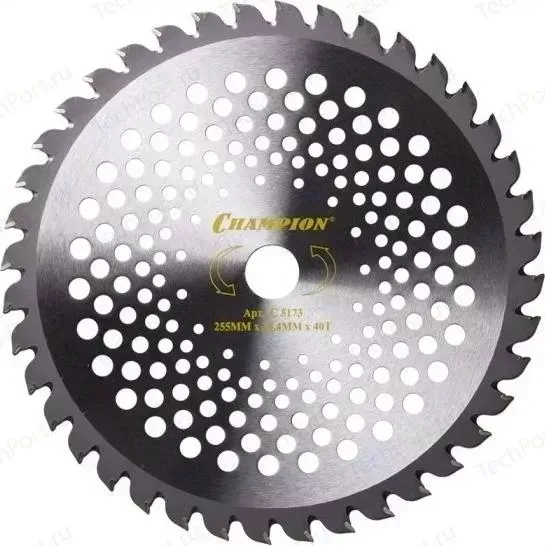 Диск для триммера CHAMPION 255х25.4мм 40 зубьев Speed (C5173)