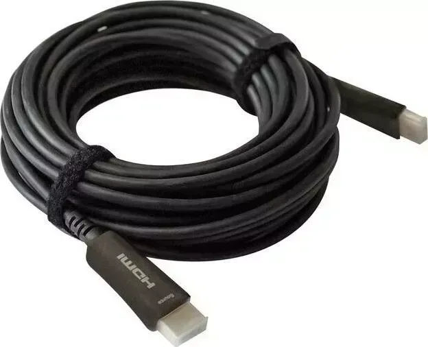 Кабель аудио DIGMA -видео HDMI 2.0 AOC HDMI (m)/HDMI (m) 20м. Поз. кон. черный (BHP AOC 2.0-20)