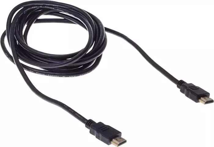 Кабель аудио BURO -видео HDM 2.0 HDMI (m)/HDMI (m) 1.8м. Позолоченные контакты черный (BHP RET HDMI18-2)