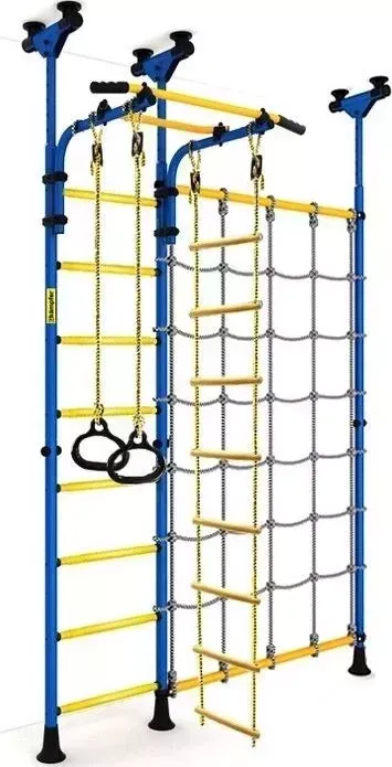 Детский спортивный комплекс Kampfer Gridline Ceiling синий/желтый