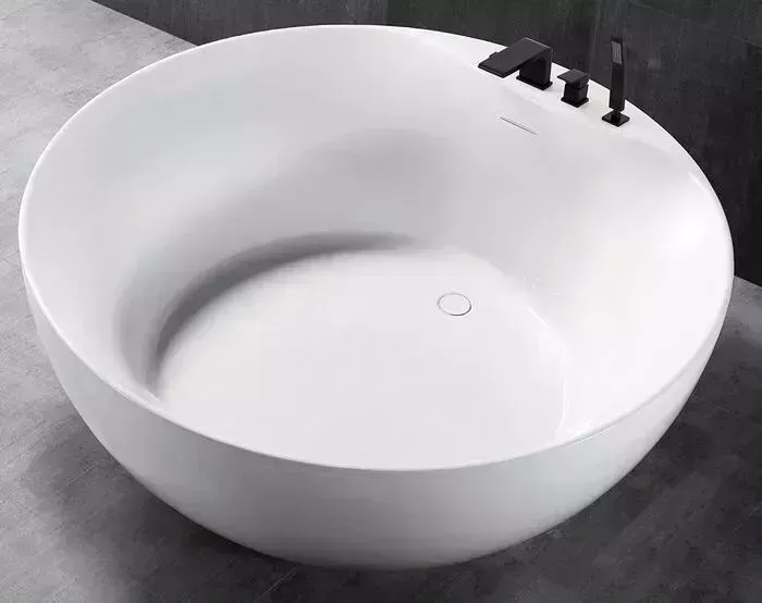 Акриловая ванна Abber 150х150 на каркасе, круглая (AB9280)