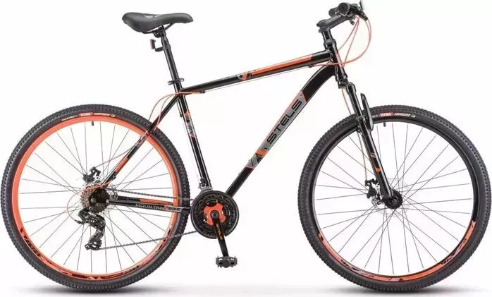 Велосипед STELS Navigator-700 V 27.5" F020 19" Чёрный/красный