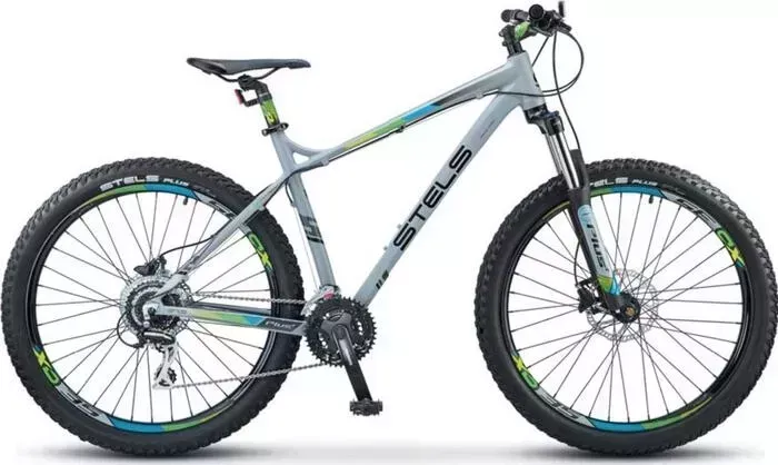 Велосипед STELS Adrenalin D 27.5" V010 18" Иридий