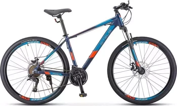 Велосипед STELS Navigator-720 MD 27.5" V010 19" Тёмно-синий