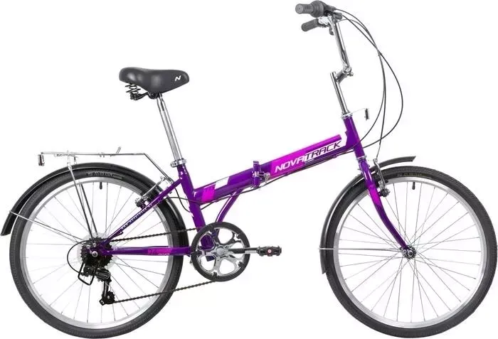 Велосипед NOVATRACK 24" TG-24 CLASSIC 3.1_S фиолетовый
