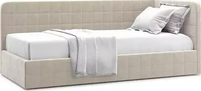Кровать Агат Tichina 120 Velutto 17 правая