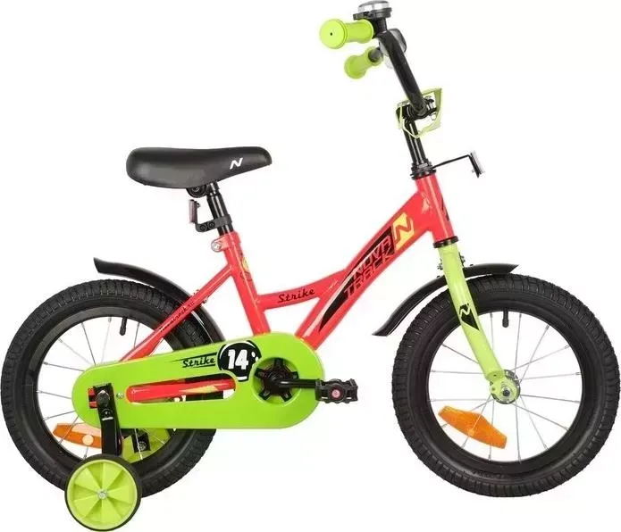 Велосипед NOVATRACK 14" STRIKE красный