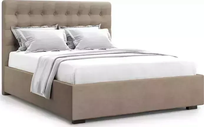 Кровать Агат Brayers 140 с ортопедическим основанием без ПМ - Velutto 22