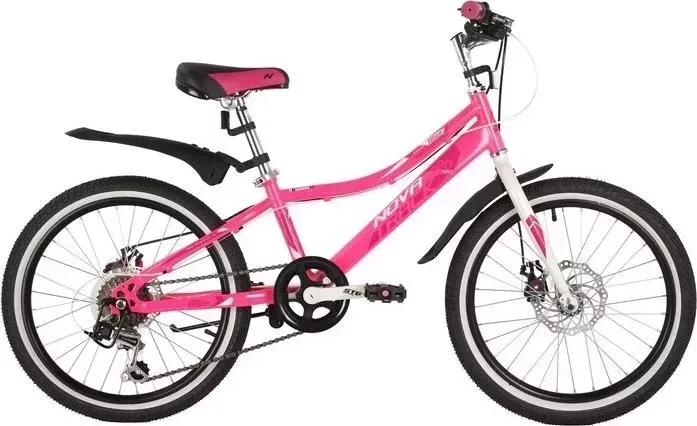 Велосипед NOVATRACK 20" ALICE розовый