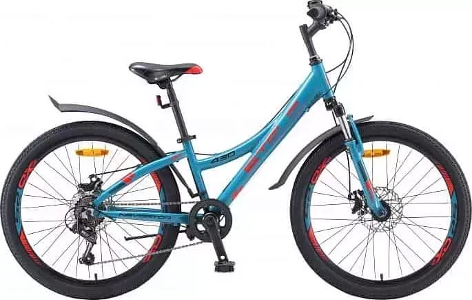 Велосипед STELS Navigator-430 MD 24" V010 11.5" Неоновый-синий