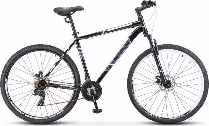 Велосипед STELS Navigator-700 V 27.5" F020 21" Чёрный/белый