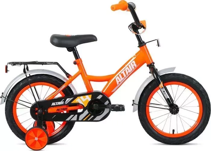 Велосипед Altair KIDS 14 (2021) ярко-оранжевый