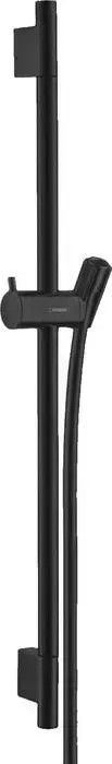 Душевая штанга Hansgrohe Unica S Puro 65 см с шлангом, черный матовый (28632670)