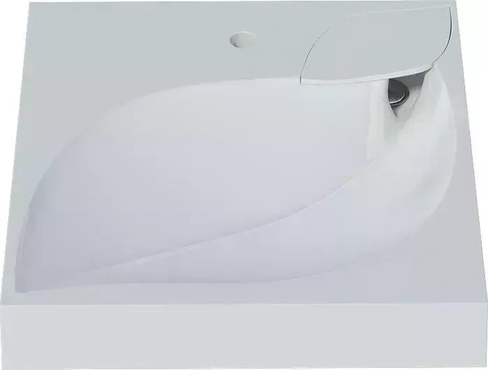 Раковина над стиральной машиной Madera List 60х60 с кронштейнами (4627173210553)