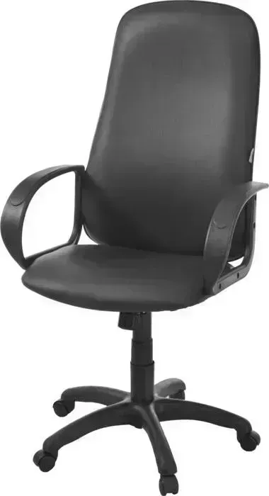 Кресло офисное Фабрикант Биг кожа иск., DO, №350 черный, ТГ, PL 680, PL-1, ролик ст.