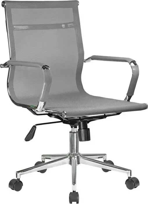 Кресло офисное Riva Chair RCH 6001-2SE серая сетка