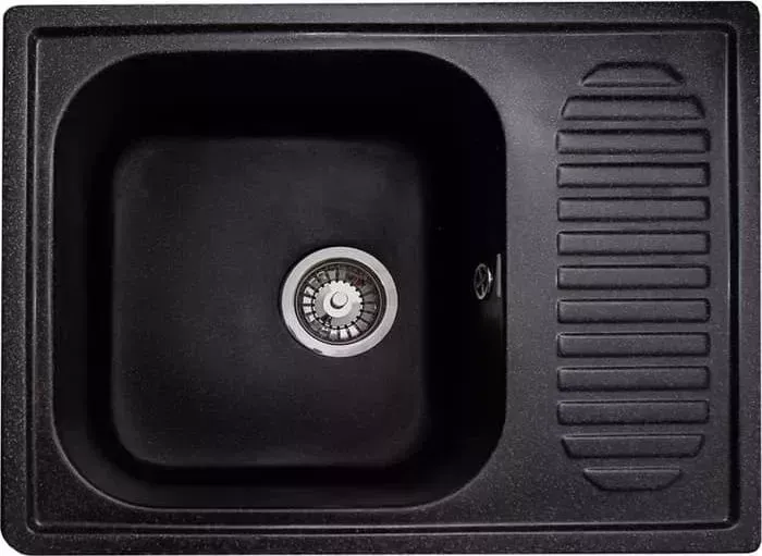 Мойка кухонная GranAlliance GA-23 черный 308 (GA-23-308)