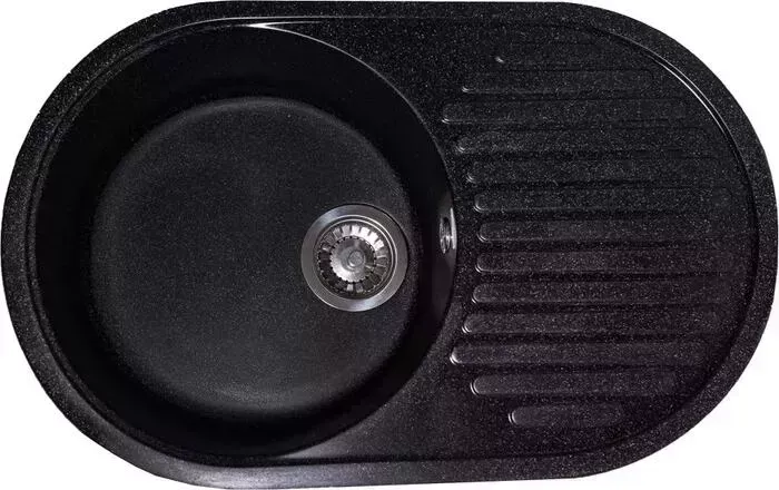 Мойка кухонная GranAlliance GA-30 черный 308 (GA-30-308)