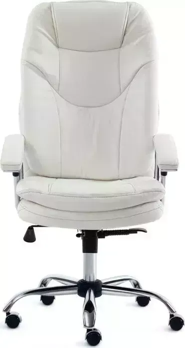 Кресло офисное TetChair Softy lux кож/зам белый 36-01