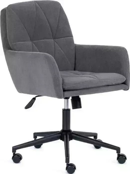 Кресло офисное TetChair Garda флок серый 29