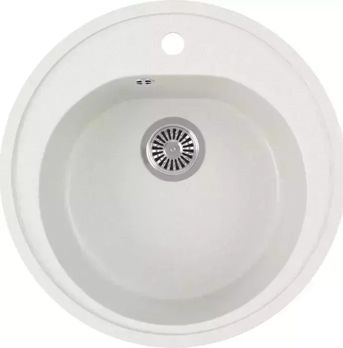 Мойка кухонная GREENSTONE GRS-08-341 молочная