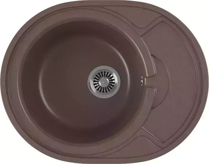 Мойка кухонная GREENSTONE GRS-18k-345 шоколад