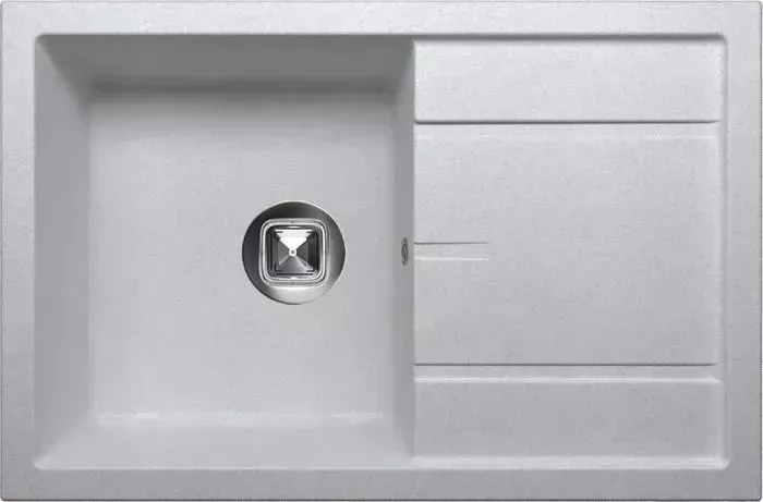 Мойка кухонная TOLERO R-112 №001 серый металлик (825088)