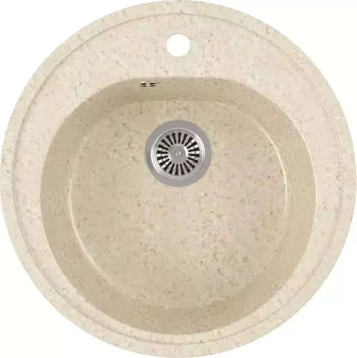 Мойка кухонная GREENSTONE GRS-08-328 бежевая