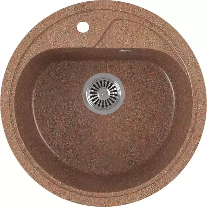 Мойка кухонная GREENSTONE GRS-04-307 терракот
