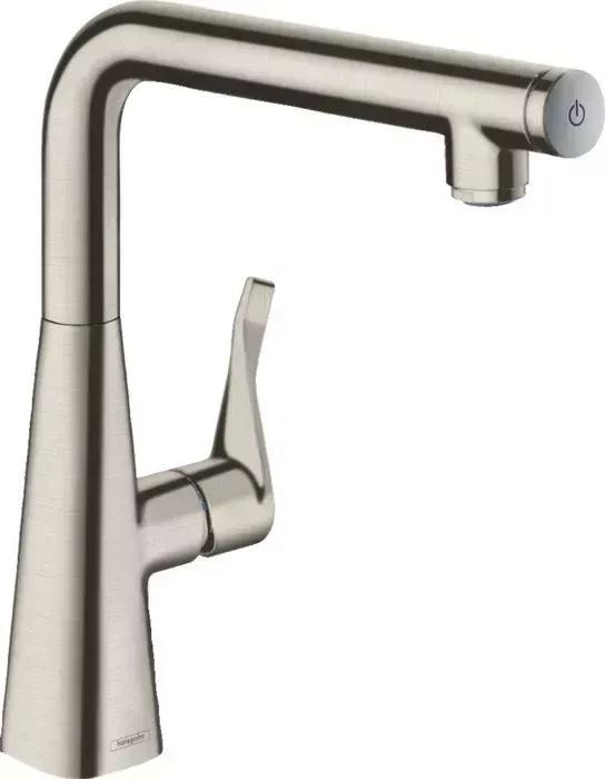 Смеситель для кухни Hansgrohe Metris Select нержавеющая сталь (14847800)