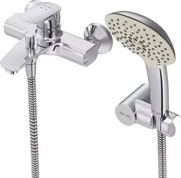 Смеситель для ванны Am.Pm Spirit V2.1 с душем, хром (F71A15000)