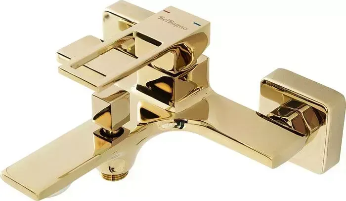 Смеситель для ванны BELBANGO Luce золото (LUC-VAS-ORO)