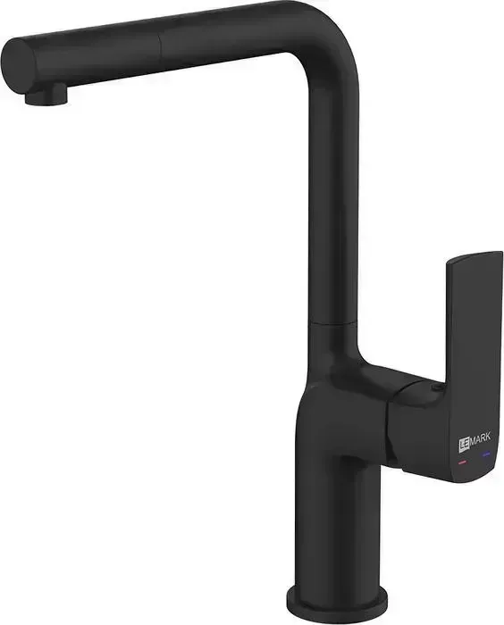 Смеситель для кухни LEMARK Ursus черный (LM7205BL)
