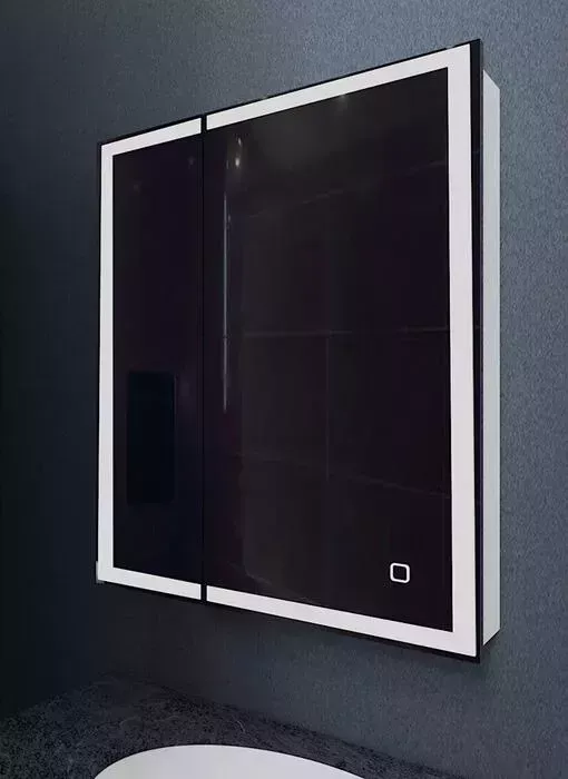 Зеркальный шкаф Mixline Минио 70х80 правый, с подсветкой, сенсор (4620077043333)