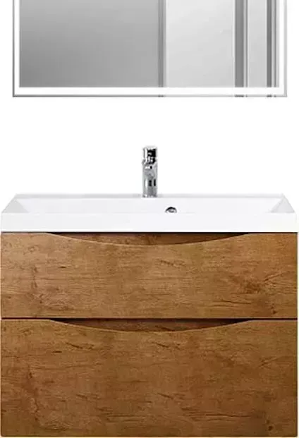 Тумба под раковину BELBANGO Marino-H60 80 rovere nature (MARINO-H60-800-2C-SO-RN-P)