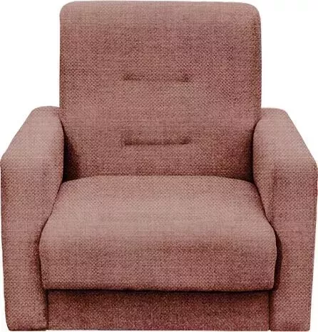 Кресло Интер мебель Лондон-2 рогожка коричневая