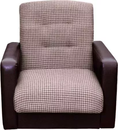 Кресло Интер мебель Лондон рогожка микс коричневая
