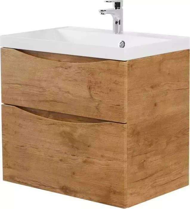 Тумба под раковину BELBANGO Marino-H60 60 rovere nature (MARINO-H60-600-2C-SO-RN-P)