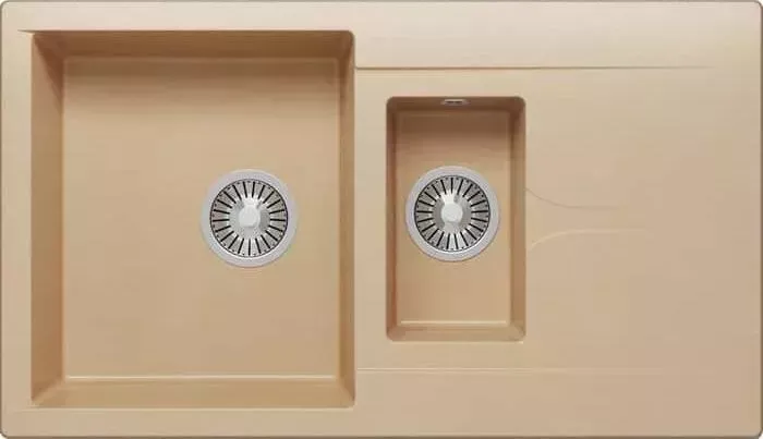 Мойка кухонная Polygran Brig 870 №27 бежевый (627406)