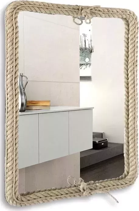 Зеркало Mixline Вестерн 55х80 декор-канат (548530)