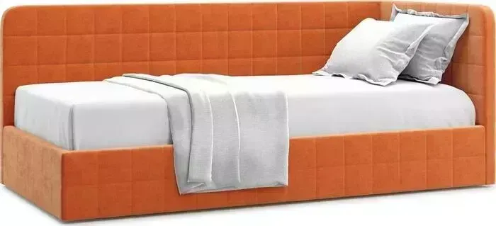 Кровать Агат Tichina 120 Velutto 27 правая