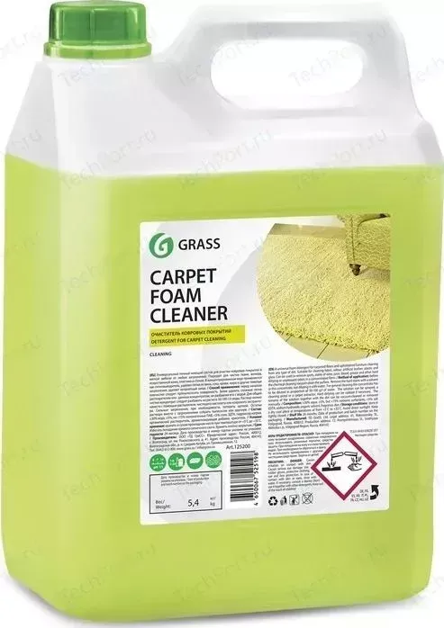 Очиститель GRASS ковровых покрытий "Carpet Foam Cleaner" (высокопенный), 5 л