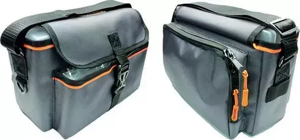 Сумка Следопыт рыболовная Sling Lure Bag S, 28х18х17 см, серый + 3 коробки (2 Luno 20/1 Luno 18)