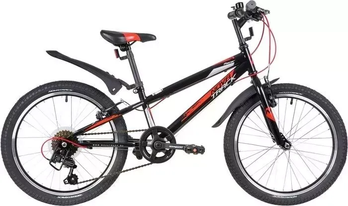 Велосипед NOVATRACK 20 RACER 6sp черный