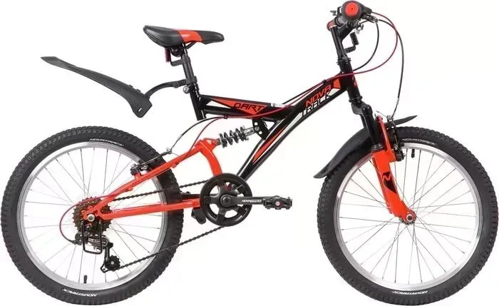 Велосипед NOVATRACK 20 DART 6sp черный