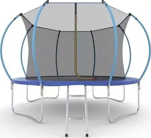 Батут EVO Jump Internal 12ft (Blue), с внутренней сеткой