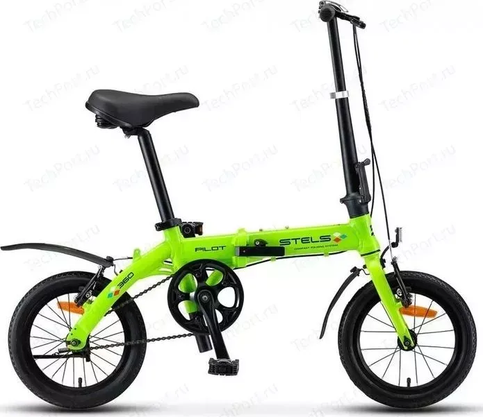 Велосипед STELS Pilot 360 14" V010 Зеленый