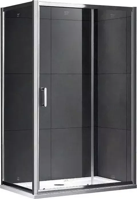 Душевой уголок GEMY Victoria 110x80 прозрачный, хром (S30191D-A80)